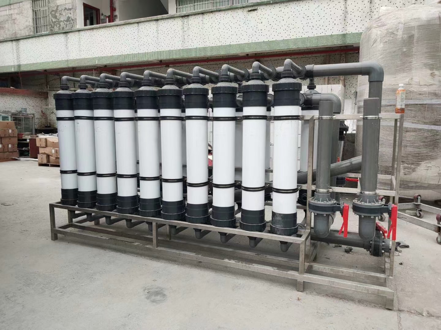 貴州超濾設備，20噸超濾凈水設備